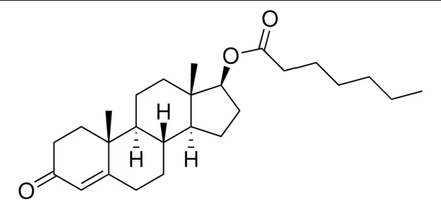 Testosterone Enanthate API chemical formula
