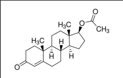 Testosterone Propionate API chemical formula