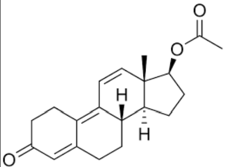 Trenbolone Acetate API chemical formula